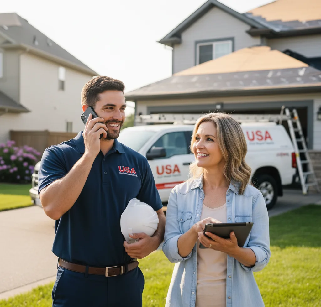 USA Roof Repair Experts customer support in Fort Kent